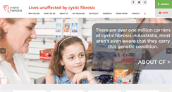 Desktop Screenshot of cysticfibrosis.org.au