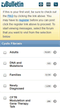 Mobile Screenshot of forums.cysticfibrosis.com